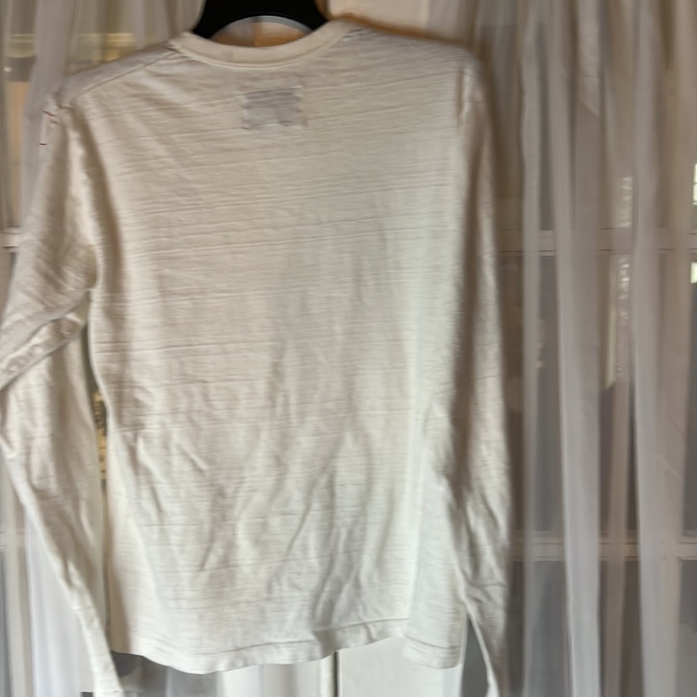 ADSUM Cotton Stripe Long Sleeves TEE Men’s Small T-shirt Made In Japan - Picture 8 of 8